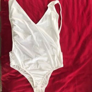 Naked Wardrobe Ivory Bodysuit